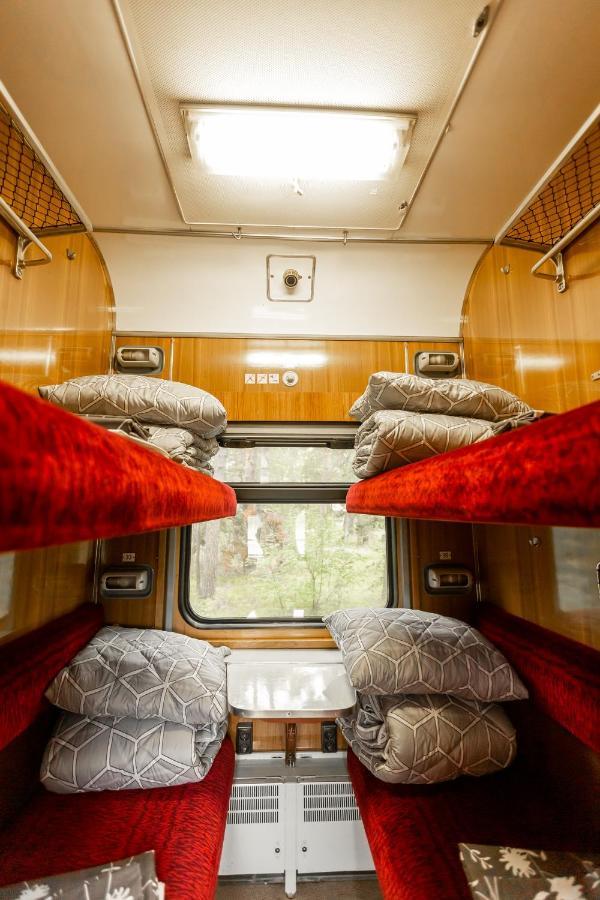 Palanga Camping Compensa Hostel מראה חיצוני תמונה